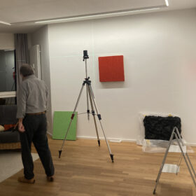 Exhibition setup 11.2025 Galerie Braun, Stuttgart