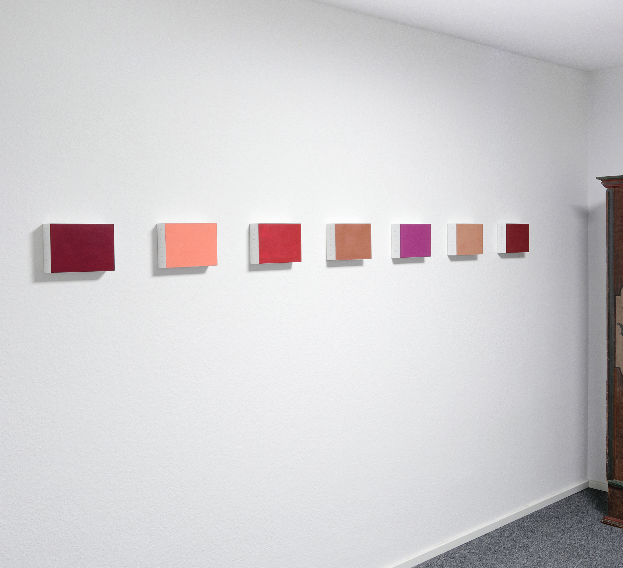 Ausstellungsansicht Nicole Hassler bei Galeie Braun, Stuttgart